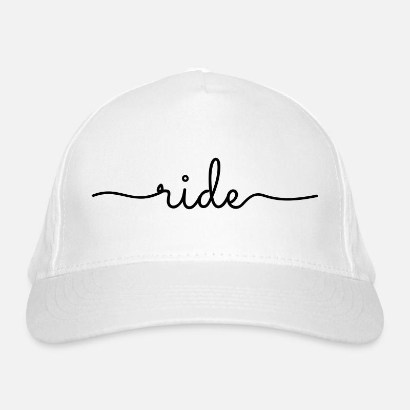 Lettrage de trajet Typographie Casquette classique bio