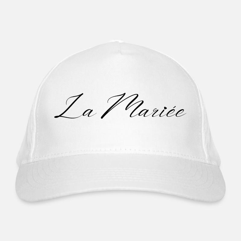 La mariée Casquette classique bio