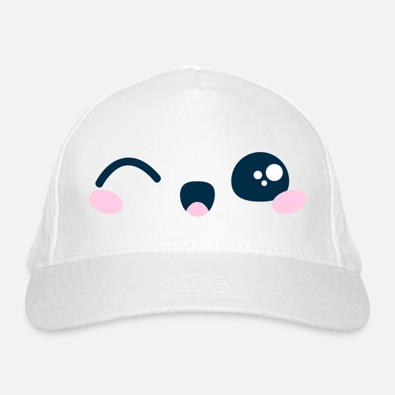 Kawaii Mignon clin d'oeil idée cadeau tshirt sweat Casquette classique bio