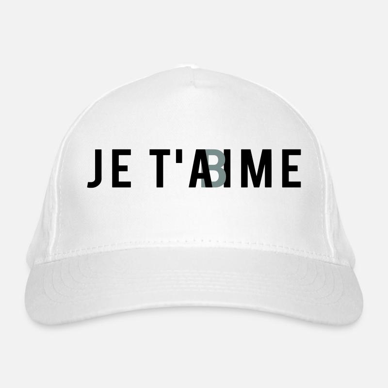 JE T'AbIME Casquette classique bio