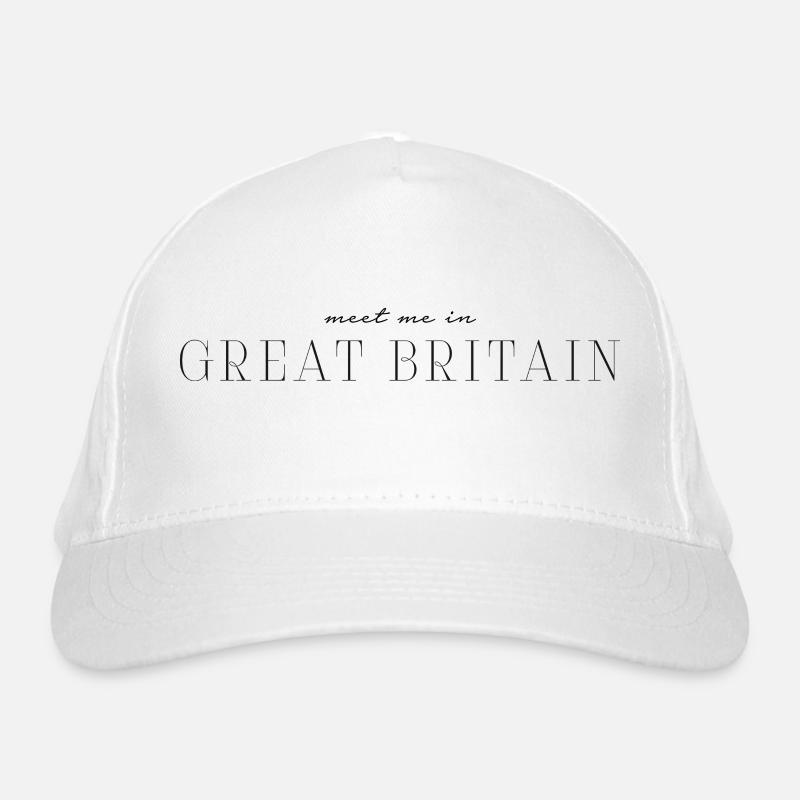 Meet me in Great Britain Bio-Baseballkappe
