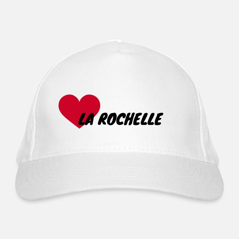 I love La Rochelle Casquette classique bio