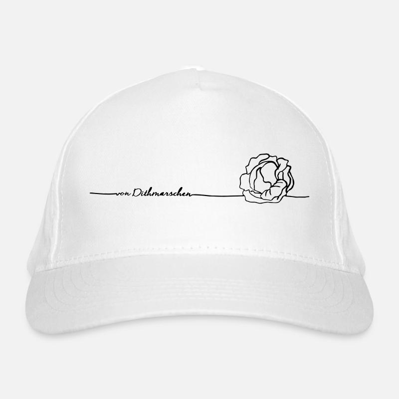 _von Dithmarschen_ noir Casquette classique bio