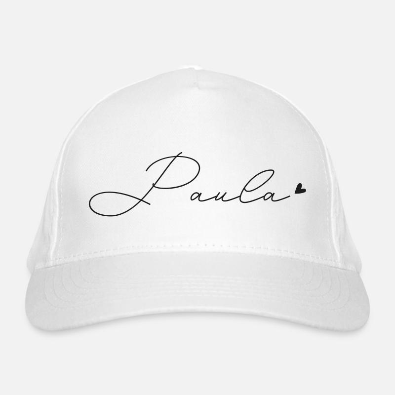 Name Paula Bio-Baseballkappe