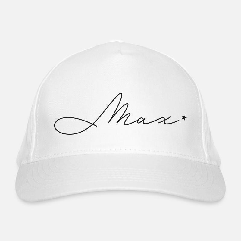 Name Max Bio-Baseballkappe
