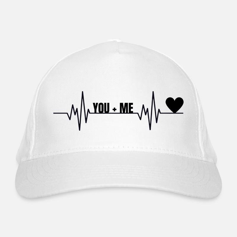 Liebe Bio-Baseballkappe