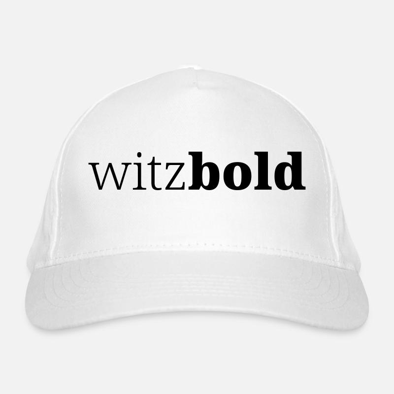 Witzbold Bio-Baseballkappe