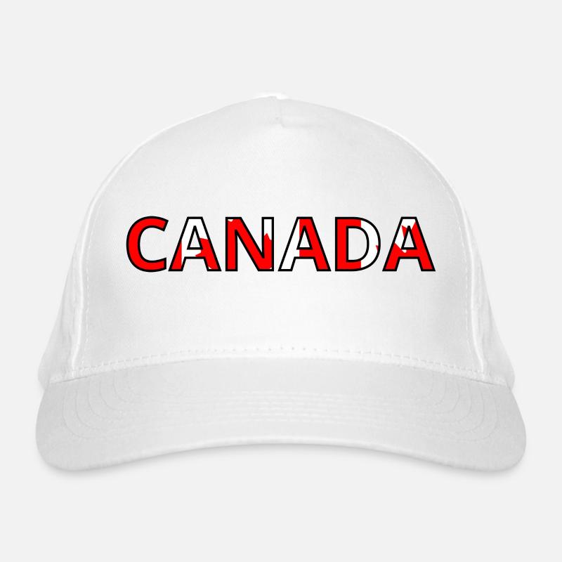 Kanada Flagge Bio-Baseballkappe