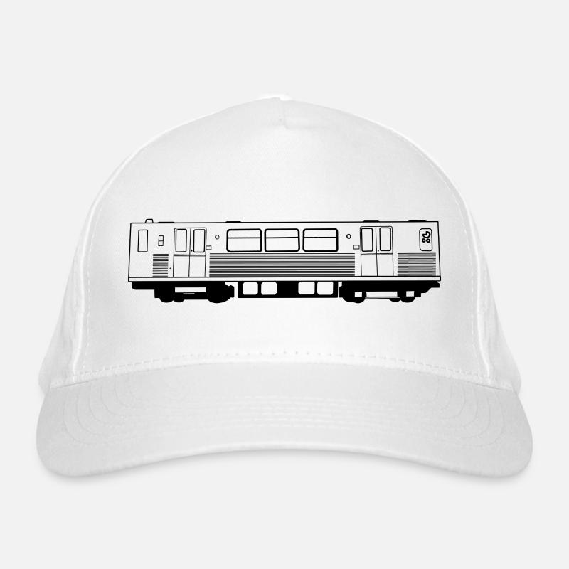Berliner U-Bahn Bio-Baseballkappe