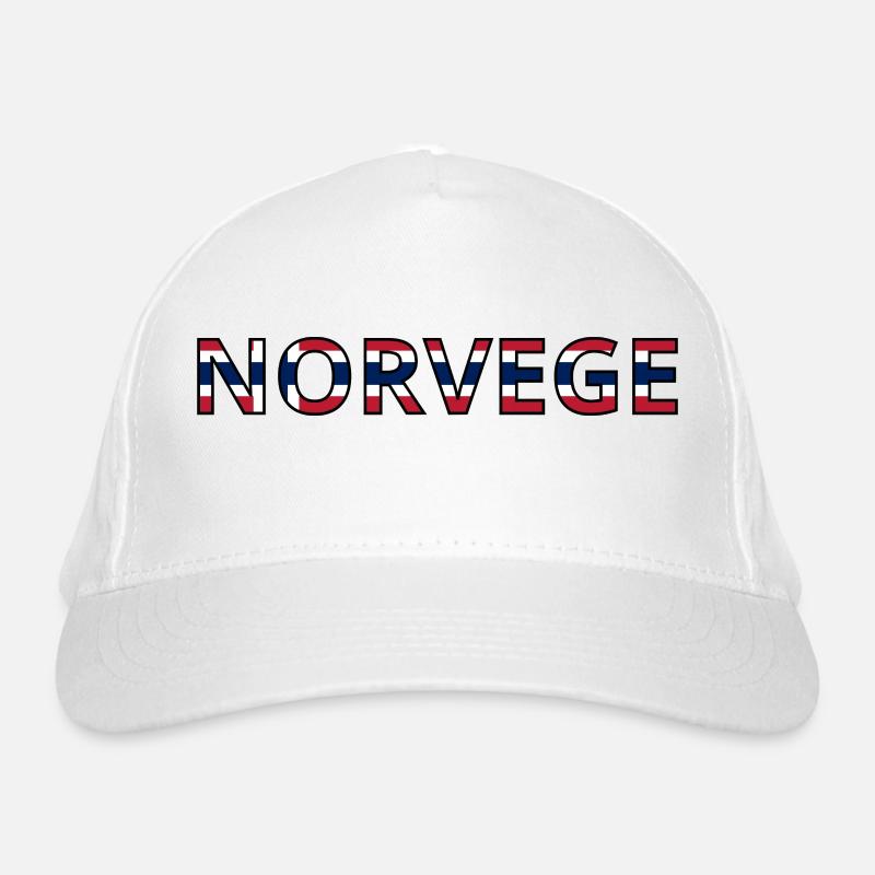 Drapeau Norvège Casquette classique bio
