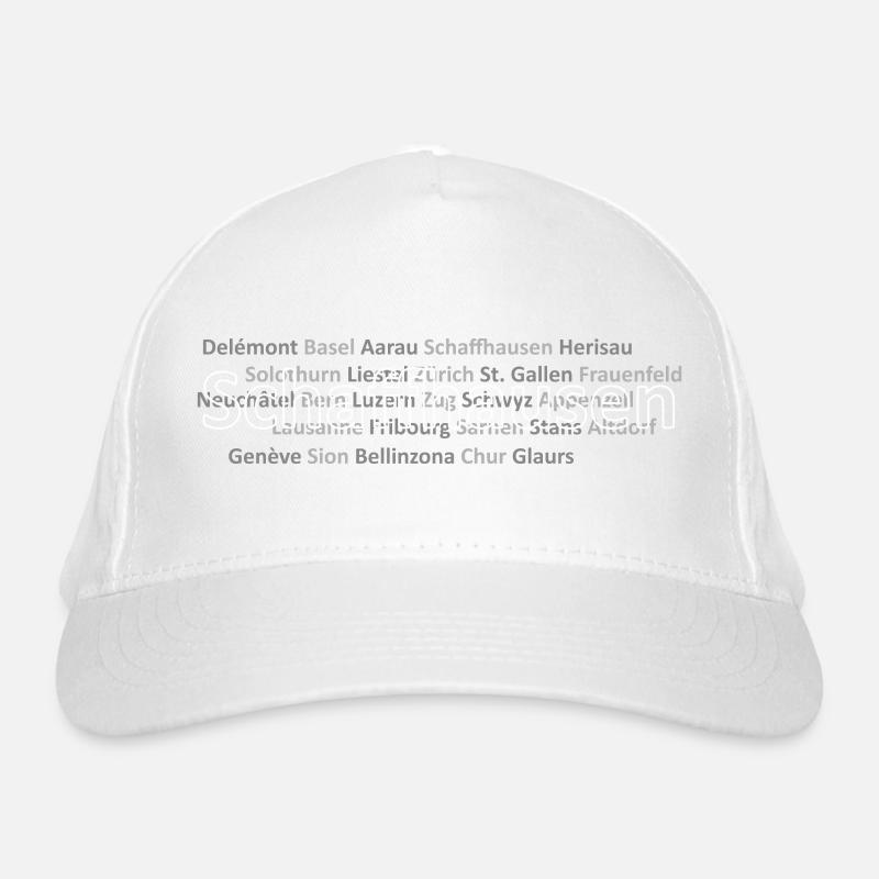 Schweizer Städte Schaffhausen Bio-Baseballkappe