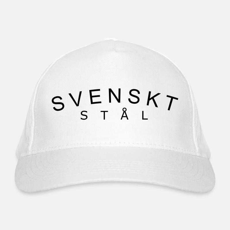 Schwedischer Stahl Bio-Baseballkappe