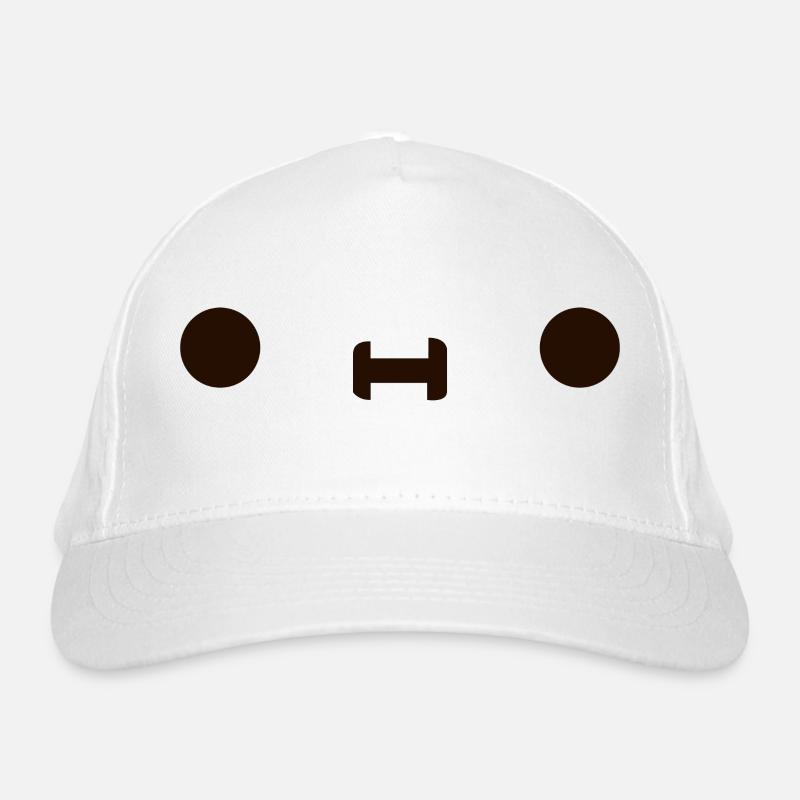 Lächeln Bio-Baseballkappe