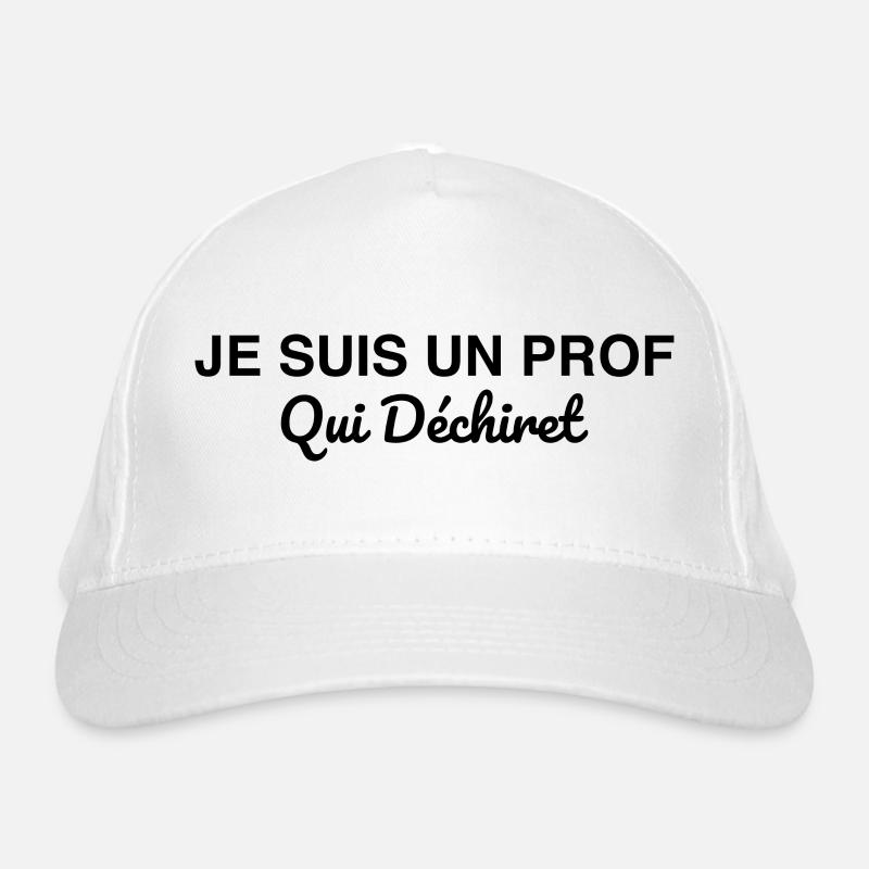 Je suis un prof qui déchire Casquette classique bio