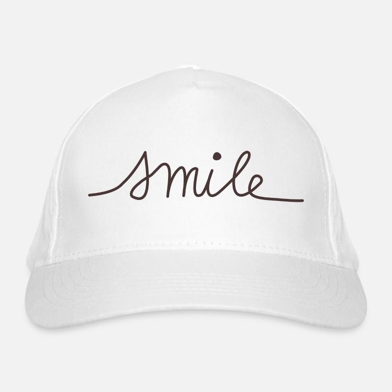 Smile Bio-Baseballkappe