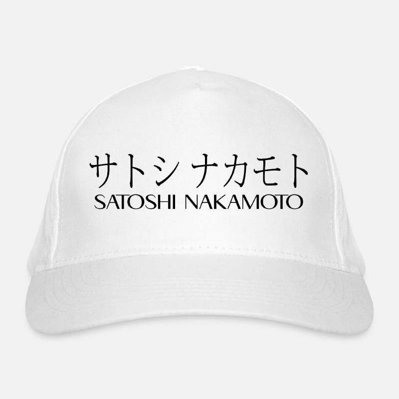 Satoshi Nakamoto Casquette classique bio