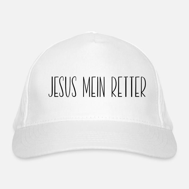 Jésus mon Sauveur Casquette classique bio