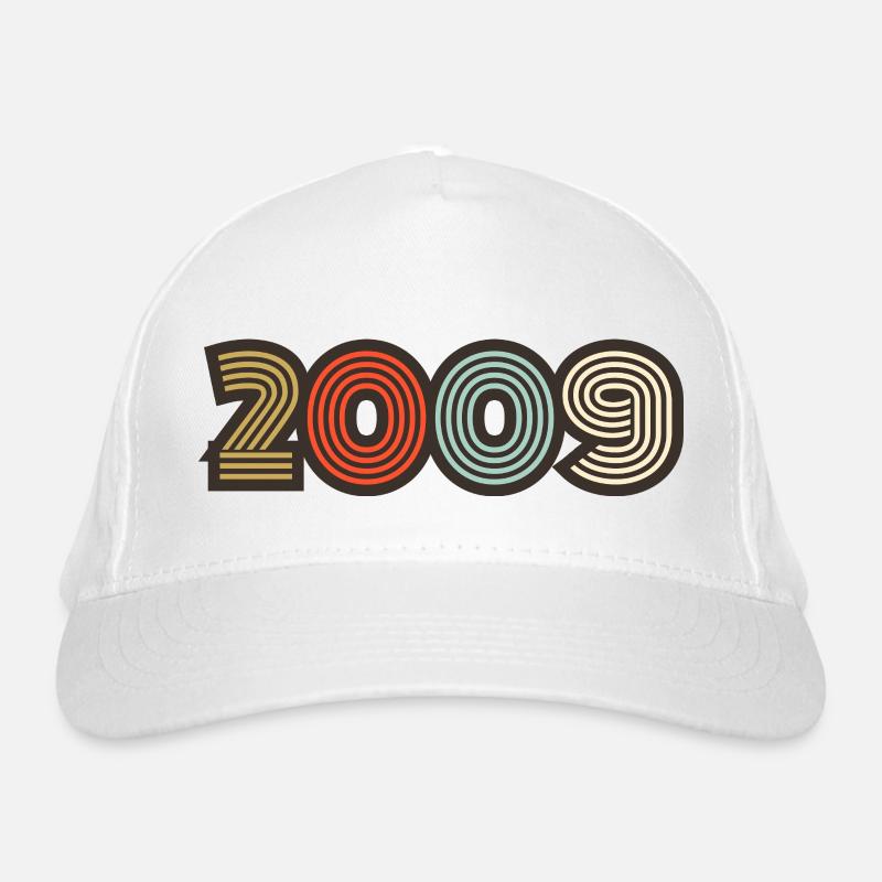 2009 rétro vintage Casquette classique bio