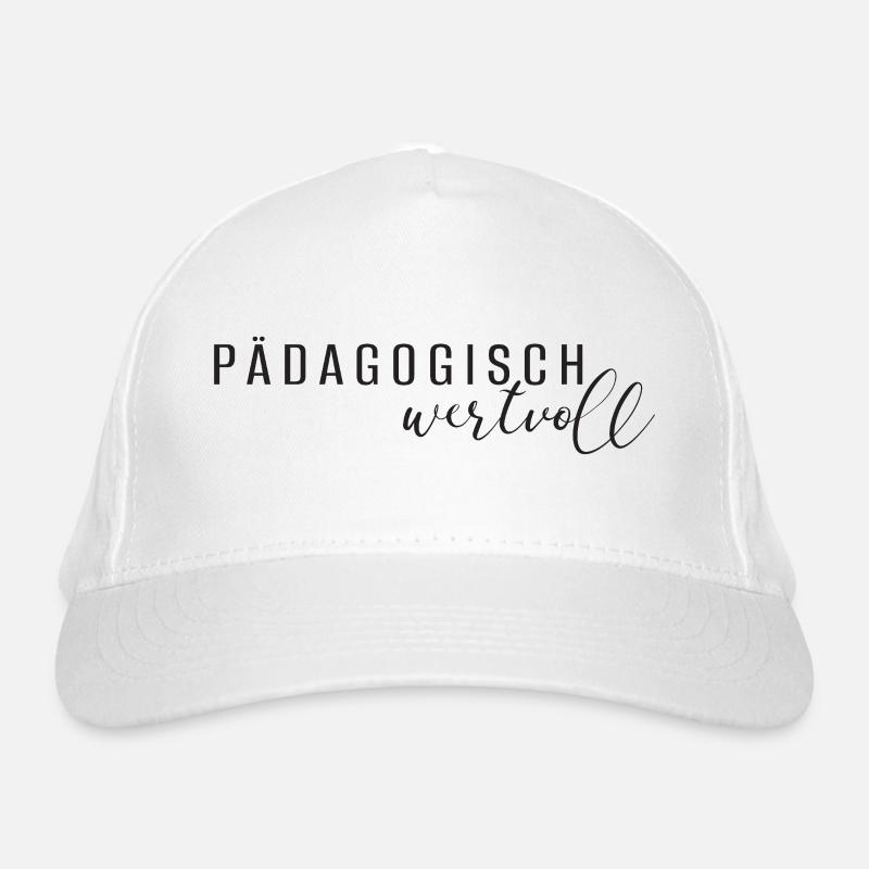 pädagogisch wertvoll Bio-Baseballkappe