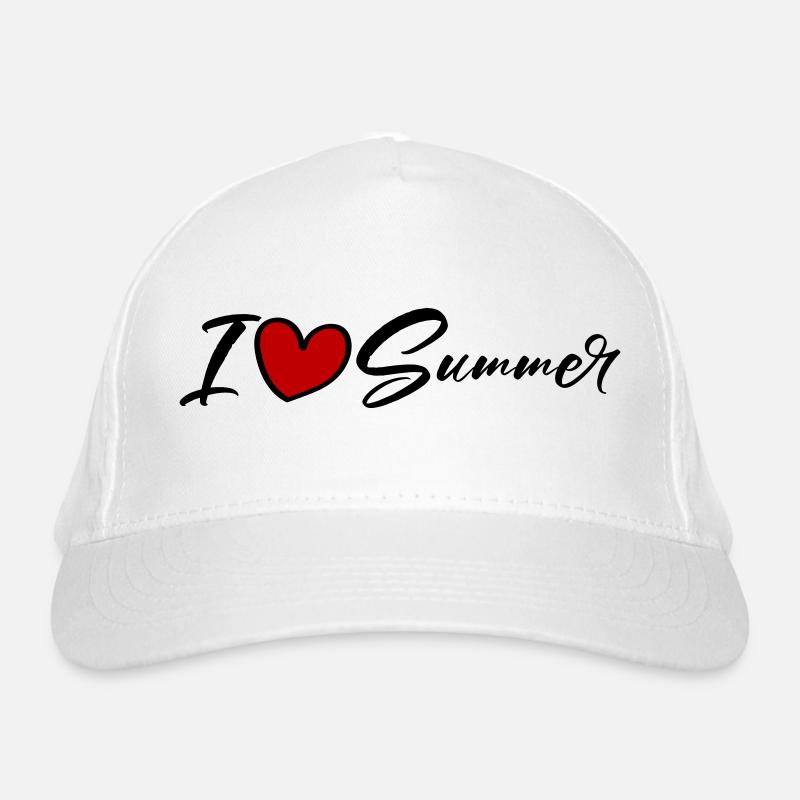 J’adore l’été Casquette classique bio