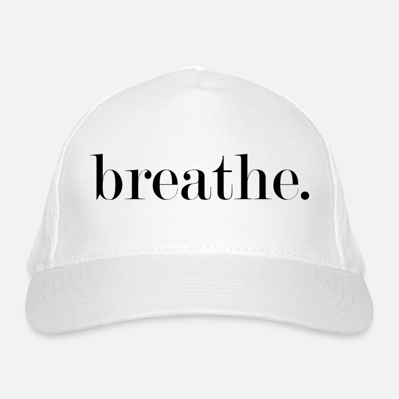 atmen. Bio-Baseballkappe