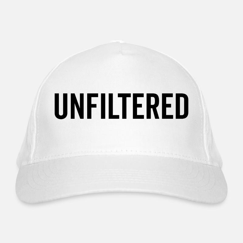 Non filtré Casquette classique bio