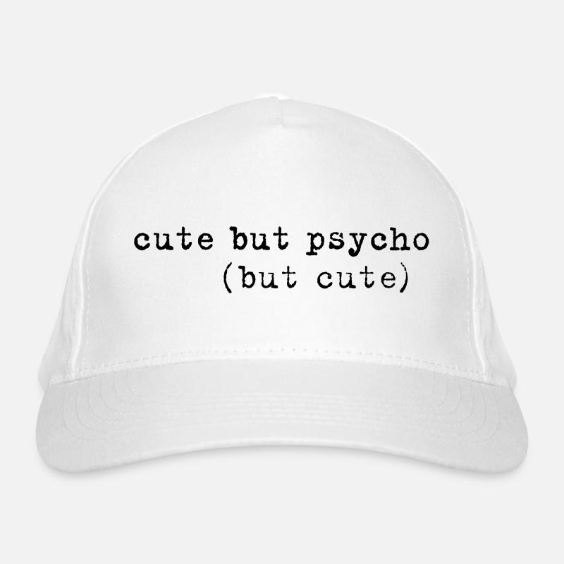 Mignon mais cinglé mais mignon Déclaration minimale Casquette classique bio