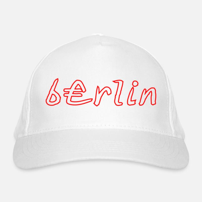 Style graffiti néon de Berlin Casquette classique bio