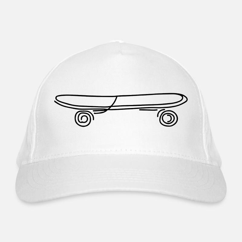Skateboard Bio-Baseballkappe