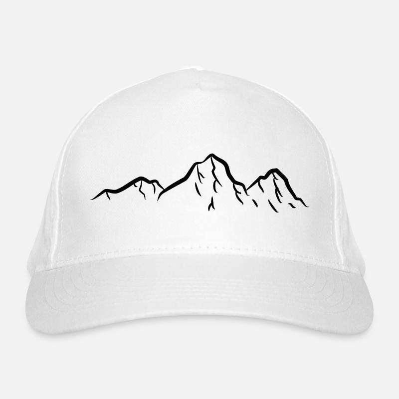 Mountains Mountain Nature Lover Organic Baseball Cap