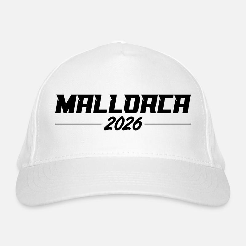 Mallorca 2026 Bio-Baseballkappe