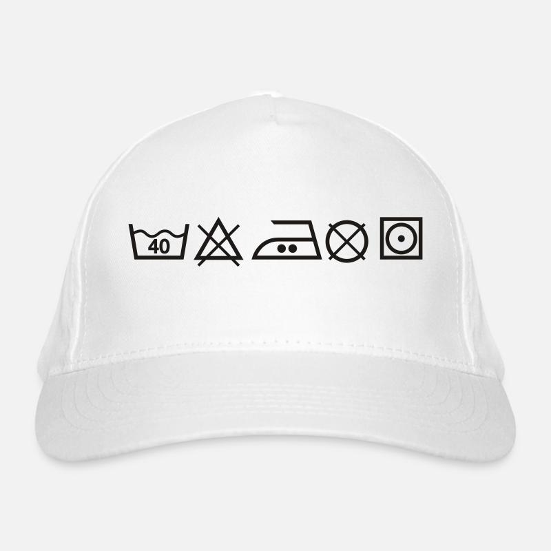 Washing Instructions Organic Baseball Cap
