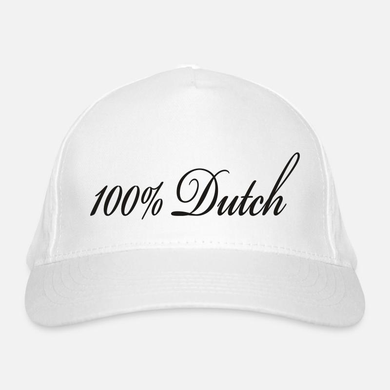 100% Dutch DE Bio-Baseballkappe