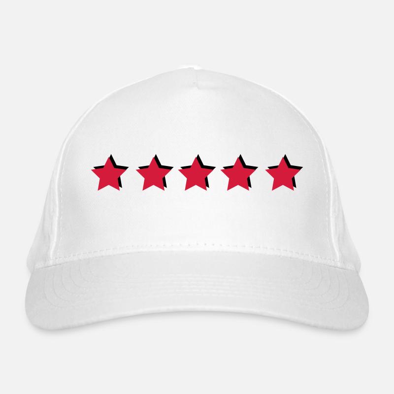 étoiles Casquette classique bio