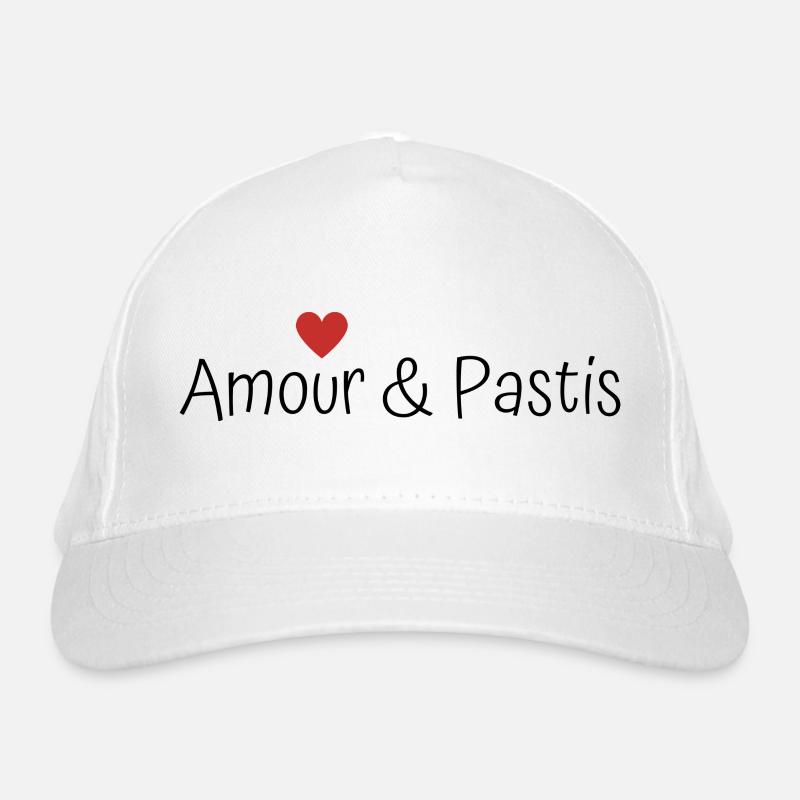 Amour et pastis Casquette classique bio
