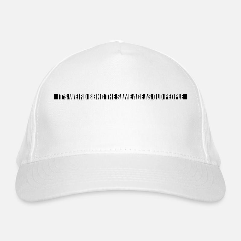 being old people age Bio-Baseballkappe