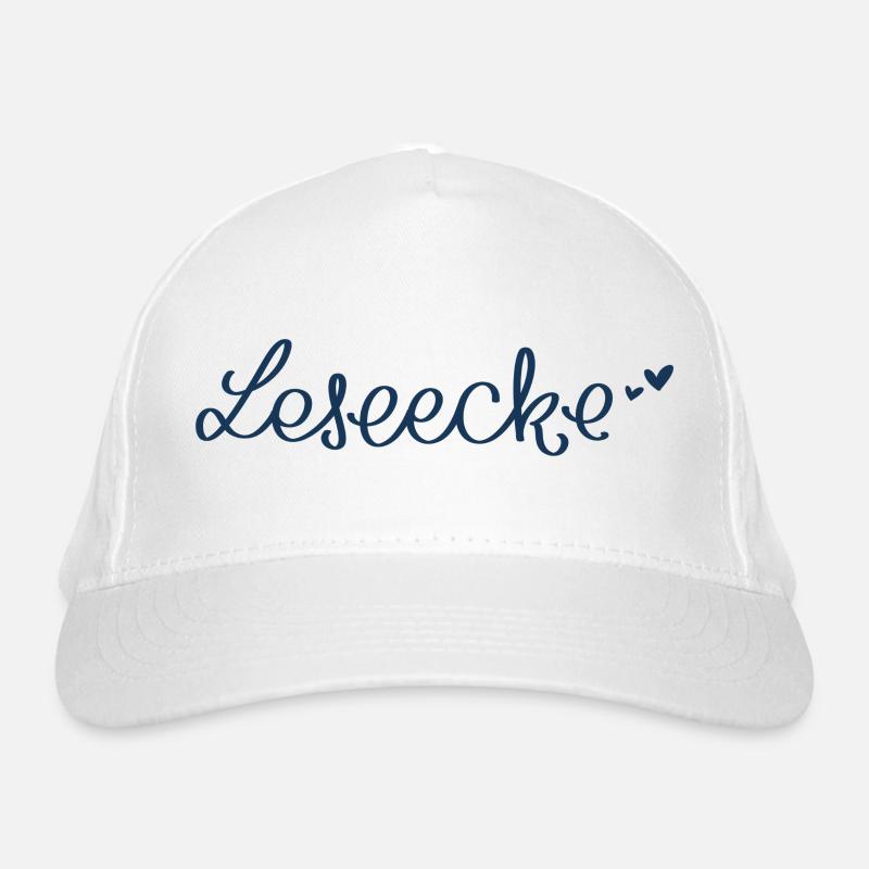 Reading corner with heart Organic Baseball Cap