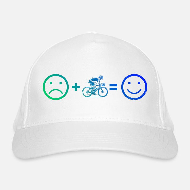 In a nutshell, Roadbike Organic Baseball Cap