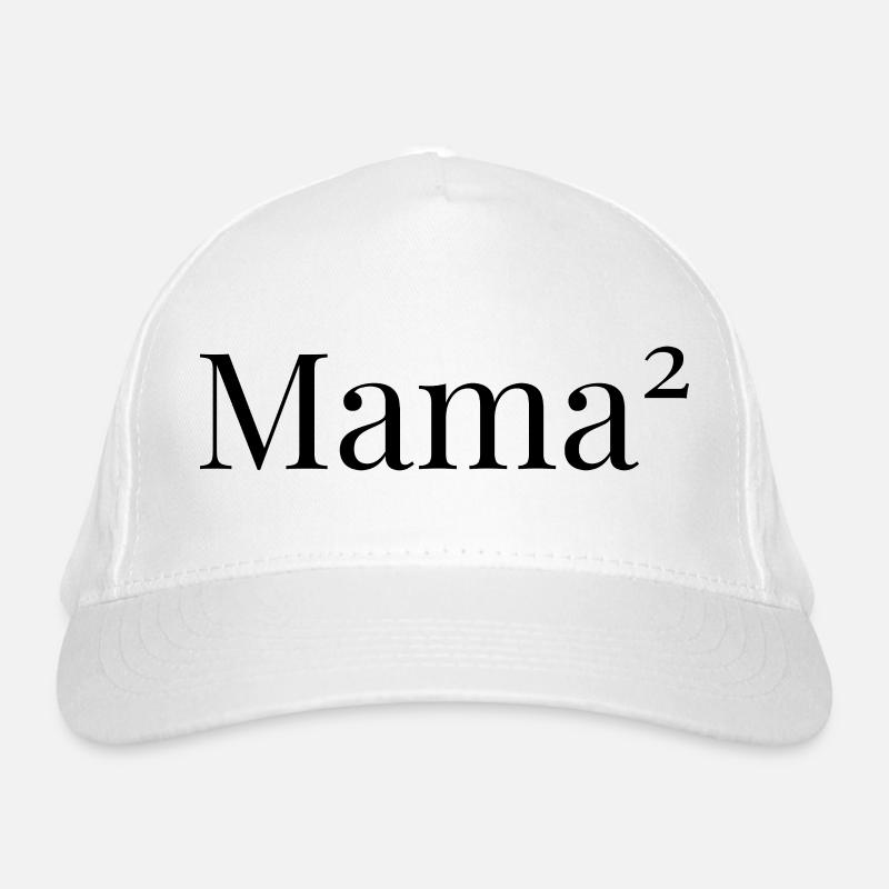 Mama² – Double the Love Bio-Baseballkappe