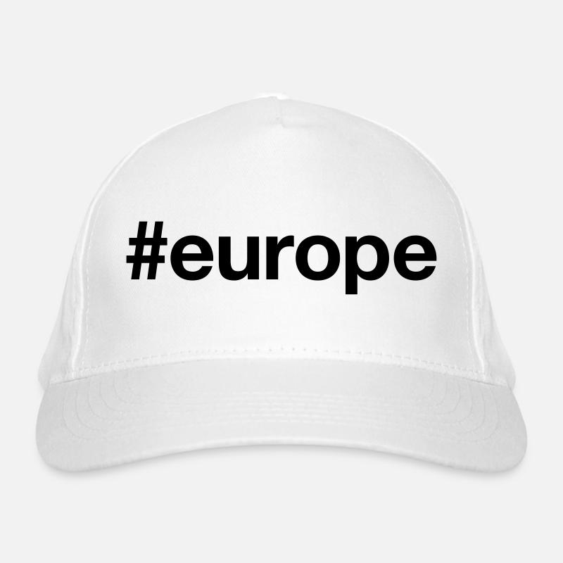 EUROPA Europe Hashtag Casquette classique bio