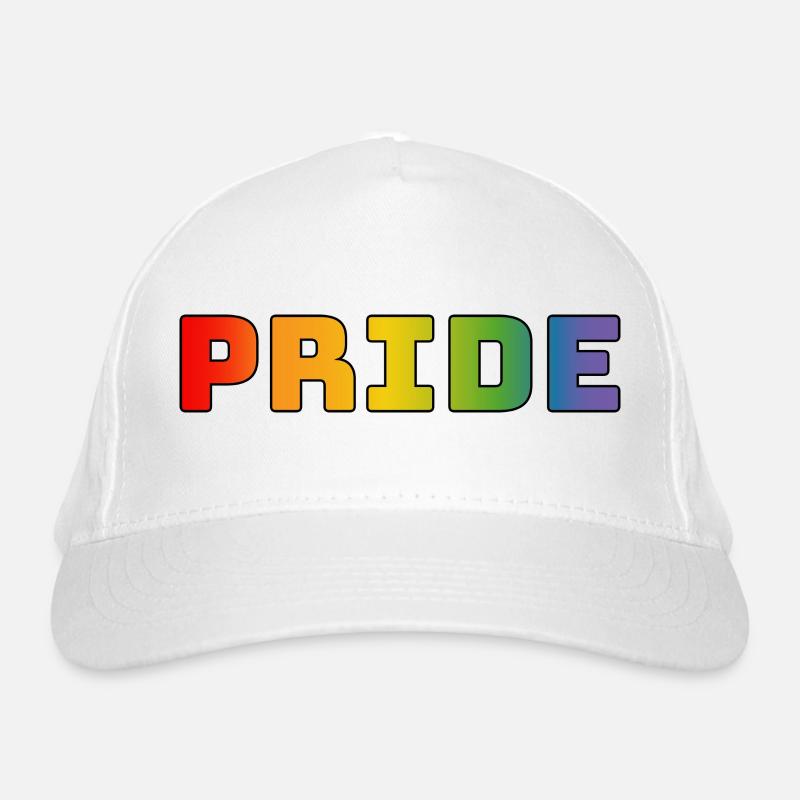 rainbow pride LGBT LGBTQI queer Casquette classique bio