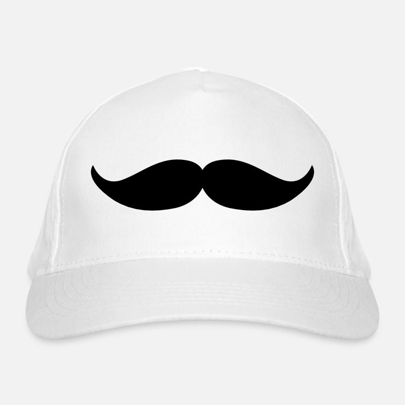 Walrus moustache Organic Baseball Cap