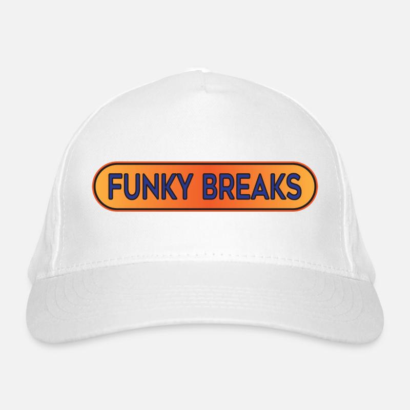 Funky Breaks Breakbeat Bio-Baseballkappe