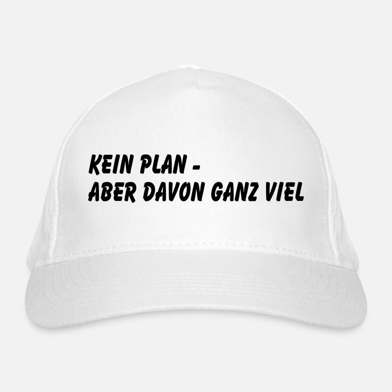 No plan Organic Baseball Cap