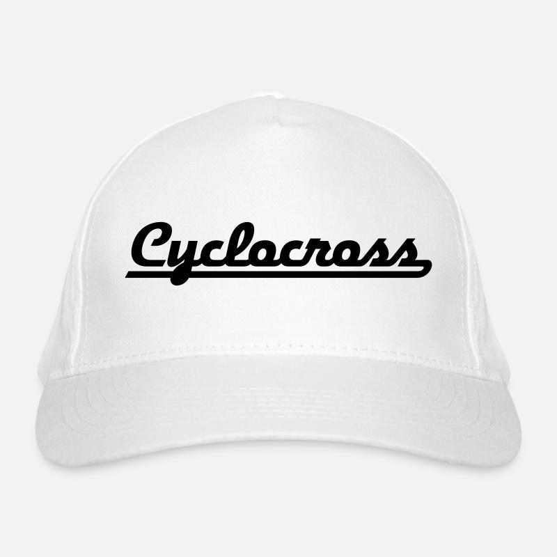 2541614 15137148 cyclocross - Casquette classique bio - blanc
