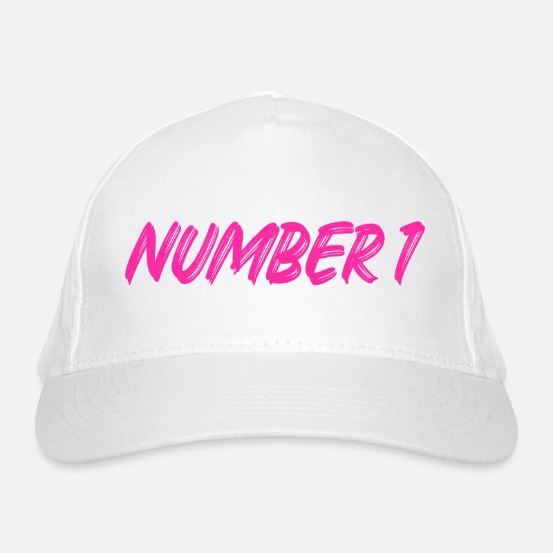 Number 1 - one - first - first - 1 - number 1 Organic Baseball Cap