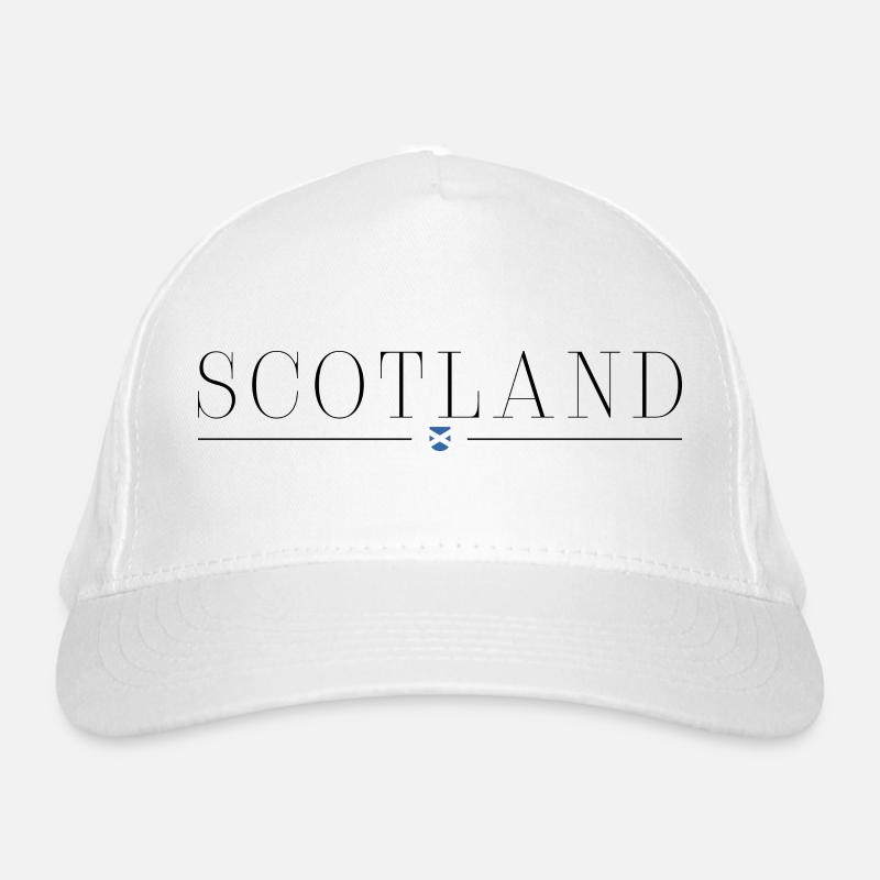 I love Scotland Organic Baseball Cap