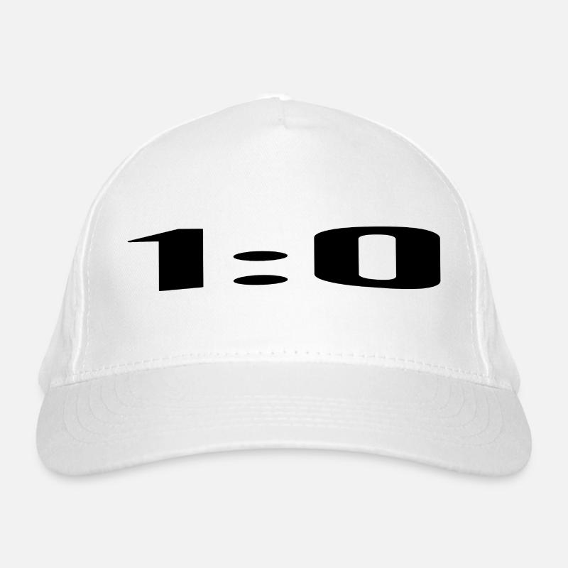 1:0, a perfect score Organic Baseball Cap