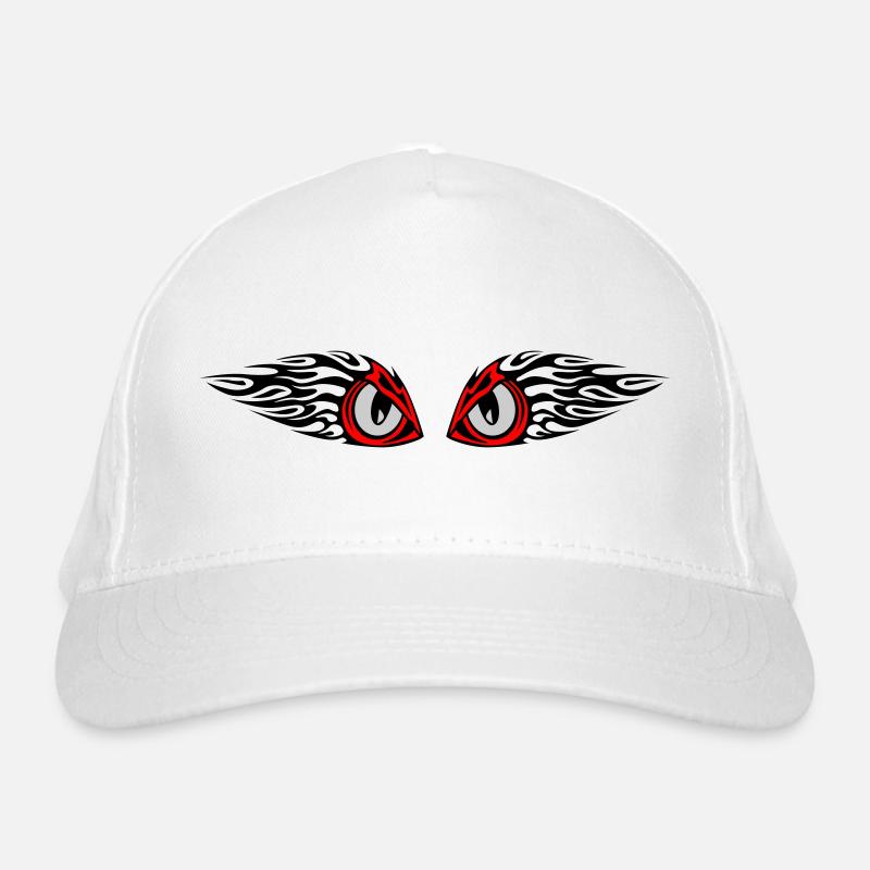 tribal eyes Casquette classique bio