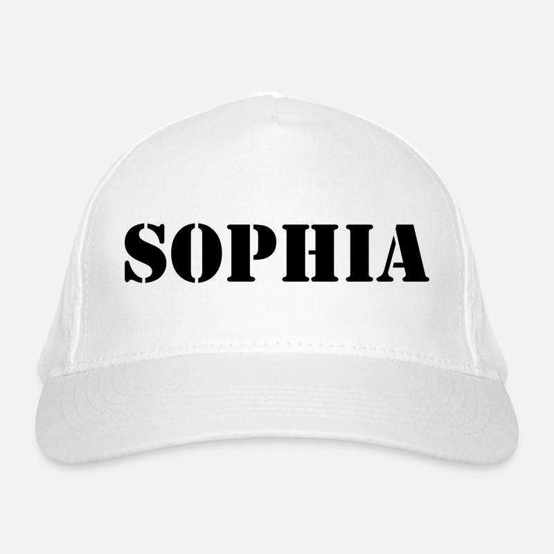 Nom : Sophia Casquette classique bio